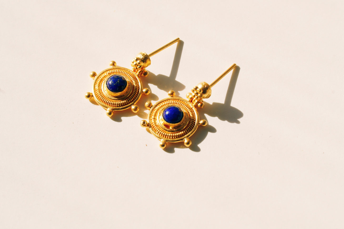 GREEK SUN EARRINGS