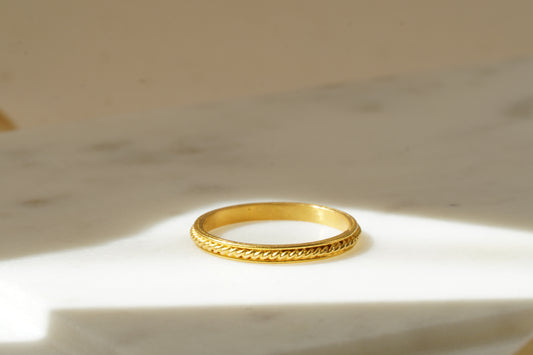 MIKROS TWIST RING