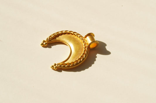 GREEK MOON PENDANT